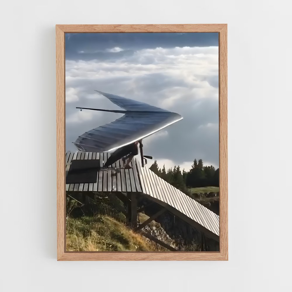 Poster Sommet Énergétique – affiche Deltaplane (vue 4)